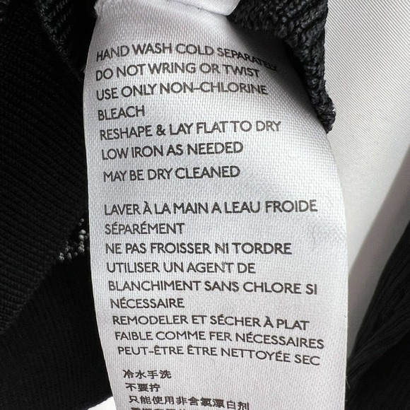 Free People Semi Sheer H2O Sweater Black Medium New - Picture 6 of 11